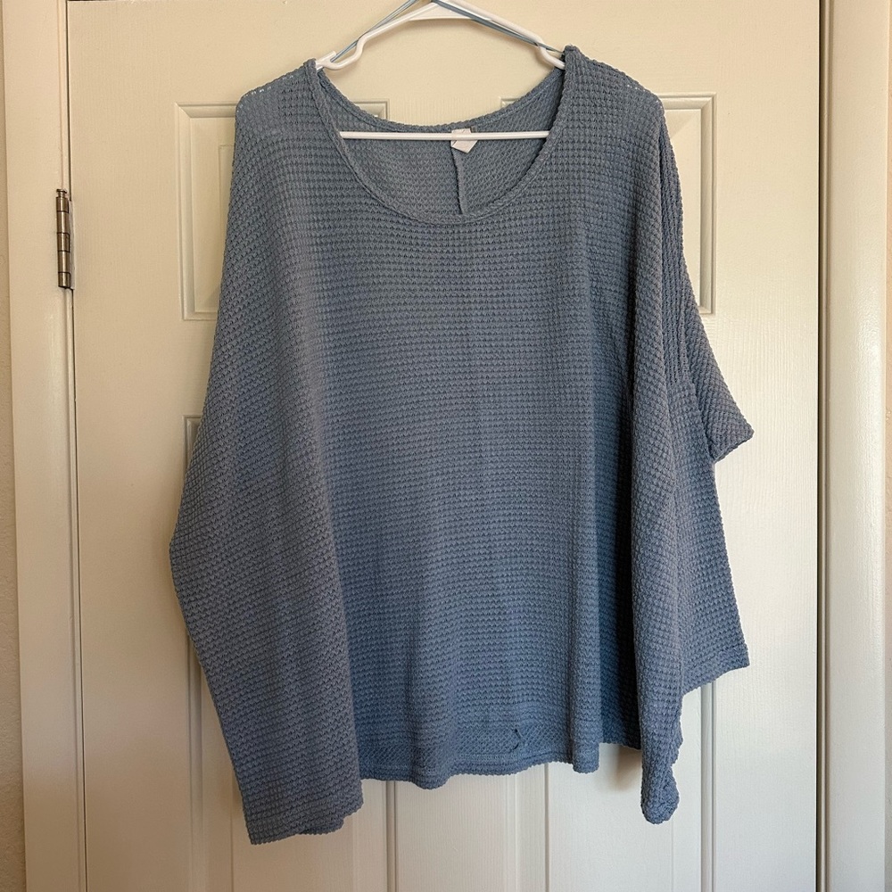 Blue sweater